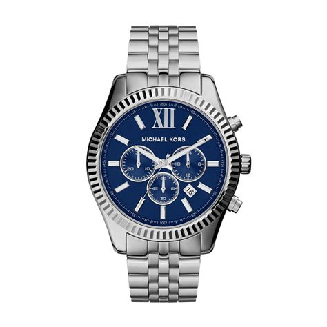 michael kors blue watch uk